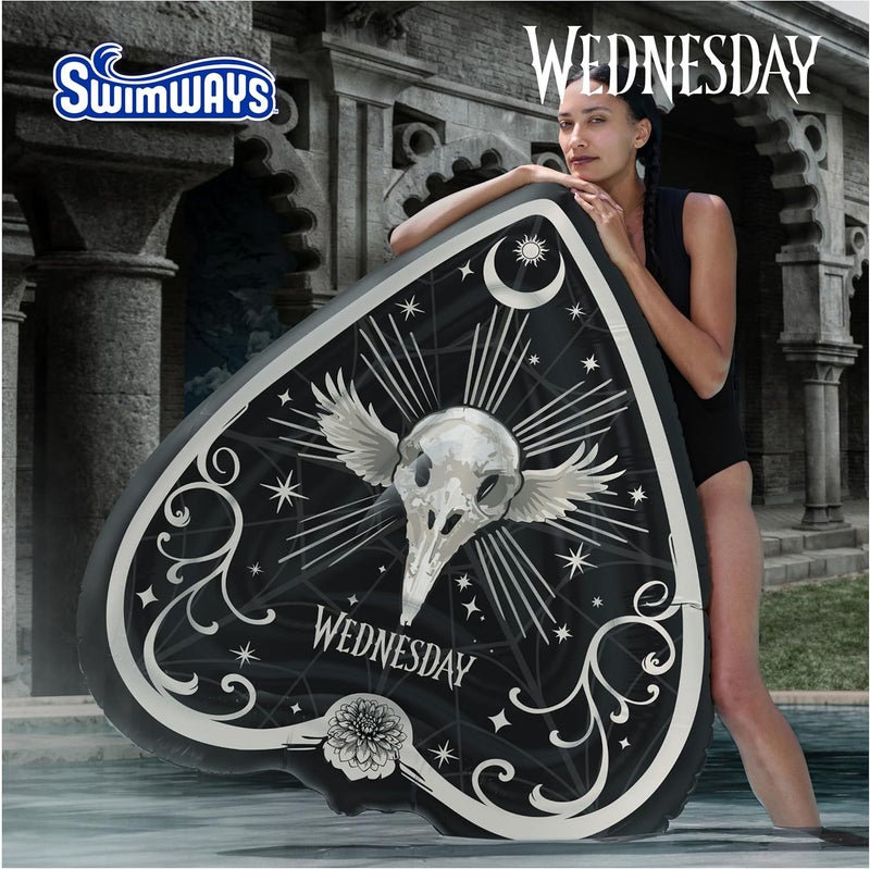 SwimWays Wednesday Swim Tube Pool Float, Inflatable Pool Floats & Kids Pool Toys, Swimming Pool Accessories & Beach Essentials for Teens Aged 14 & Up - Image 2